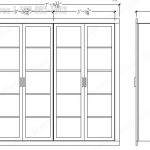 Healthcare stainless steel cabinets double in wall elevation 52624 fp r2