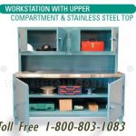 Heavy duty table bench stainless top worksurface