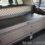 Hidden weapon locker safes police vehicle suv