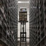 High bay stacks library storage books collections