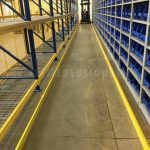 High bay warehouse bin storage racking