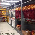 High capacity storage racks uniforms jerseys seattle kent olympia