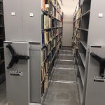 High density archive storage compact rolling shelving