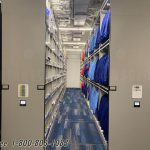 High density baseball equipment storage shelving