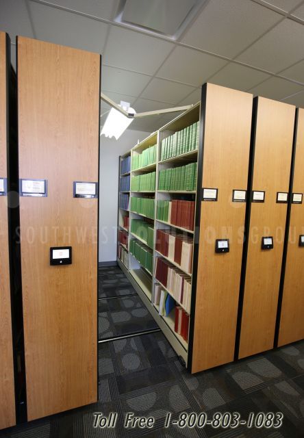 High Density Storage Shelving, High Density Library Shelving