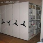 High density record box shelving storage shelving