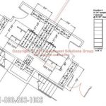 High density rolling shelves plan drawing