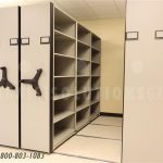 High density textbook book room racks