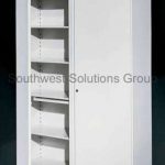 Hinged shelving doors steel office cabinets furniture