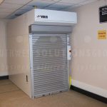 Hospital bed vertical storage lifts gurney motorized