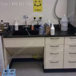 Hospital chemo pharmacy laboratory sink compounding casework