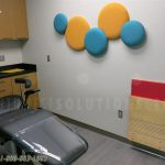 Hospital folding wall seats patient rooms waiting areas er