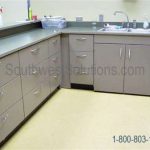 Hospital millwork cabinets drawers counter unit storage dallas austin oklahoma city houston little rock kansas tx ok ar ks tn