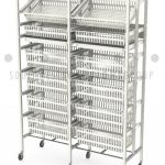 Hospital supply chain medical racks two bin kanban e 2 7