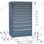 Industrial drawer cabinets heavy duty vidmar lista drawers tools parts
