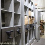 Industrial mobile warehouse shelving racks