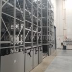 Industrial pallet high bay storage warehouse racking