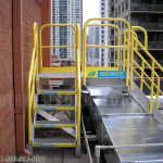 Industrial safety osha guard rails walk ways platforms