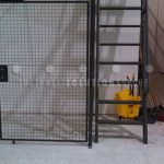 Industrial security fencing wire fencing warehouse cages