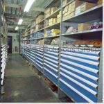 Industrial shelving drawers rollout modular texas oklahoma arkansas kansas tennessee
