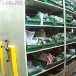 Industrial shelving industrial rolling rack wide span shelving parts storage warehouse materials