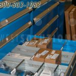 Industrial storage cabinets drawers shelving