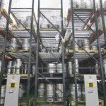 Industrial storage system warehouse keg beer distribution