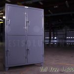 Industrial storage tool lockers shop floor cabinets