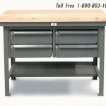 Industrial tool storage locking drawer cabinets