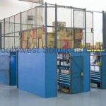 Industrial wire partitions security cages texas arkansas oklahoma kansas tennessee
