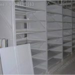 Installation mobile high bay storage stacks library archive warehouse