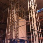 Installing vertical storage carousel