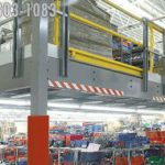 Inventory storage mezzanine warehouse space