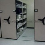 Justice booking property evidence storage shelving cabinets