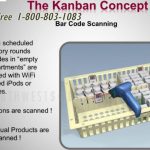 Kanban supply chain management software barcode rfid