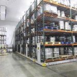 Keg storage beer distribution warehouse racking