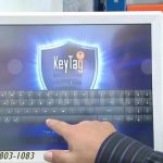 Key cabinet lockers touch screen security