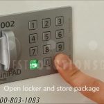 Keyless access control furniture locker cabinet lock pin code