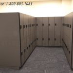 Keyless computerized automated personal day use locker