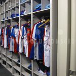 Ku athletic storage cubbie uniform jersey locker