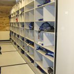 Ku athletics gear storage athletic manager storage solutions