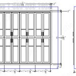 Lab room through wall cabinets elevation 50387 fp 1d