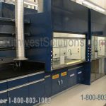 Laboratory fume hood air filtration