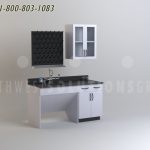 Laminate bim revit laboratory casegood cabinets ssg lb05 5 l dw
