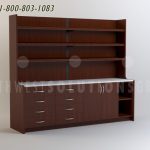 Laminate casegood pharmacy cabinets shelves revit models ssg ph08 3 l em