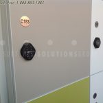 Laminate locker key pad day use temporary for bank
