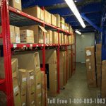 Large car part storage shelving automotive bulk racks