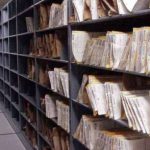 Large envelope file shelves storage shelving