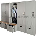 Law enforcement gear storage lockers police officer personal wardrobe locker