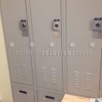 Law enforcement tactical gear storage lockers police